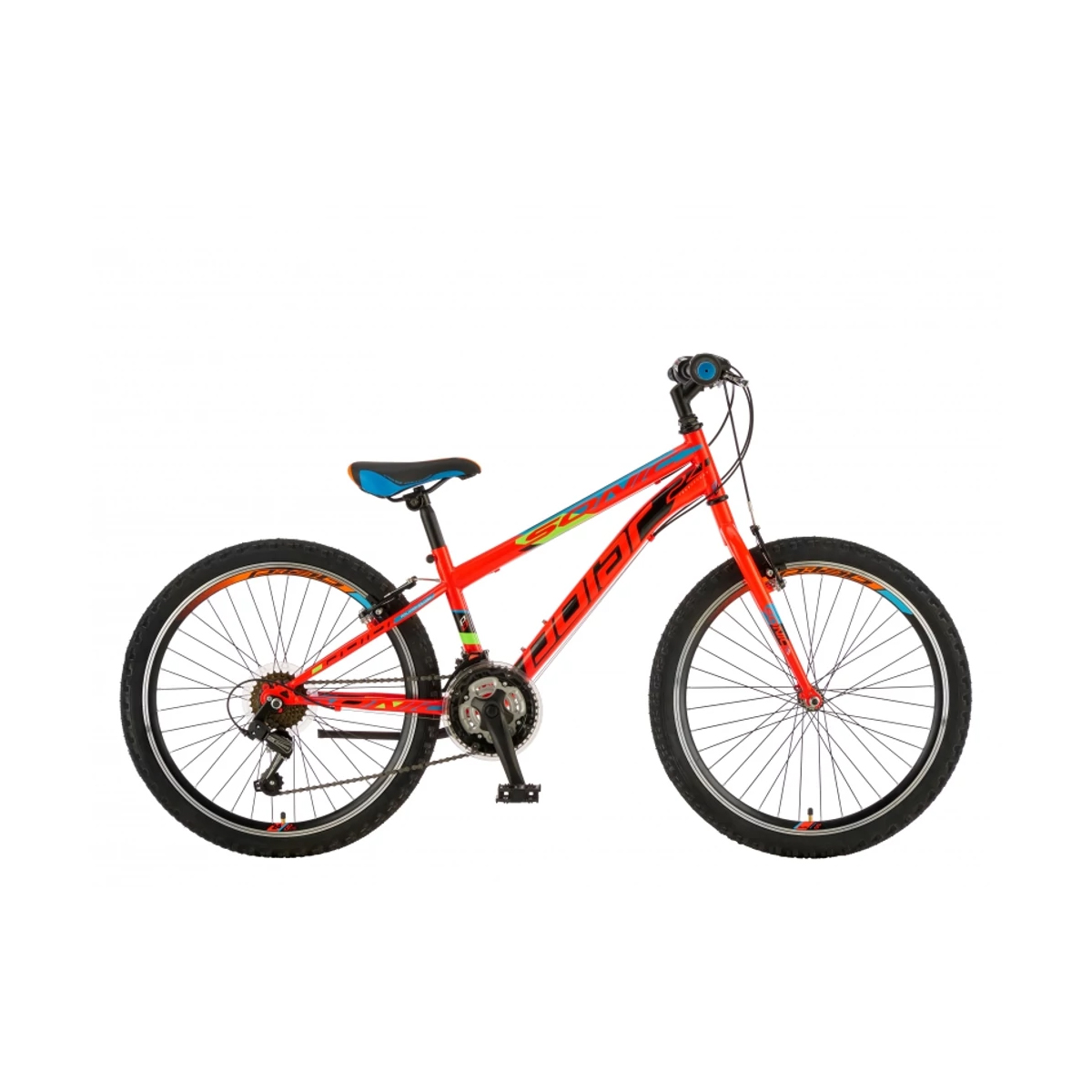Polar 24 Sonic V-fék narancs/kék/zöld