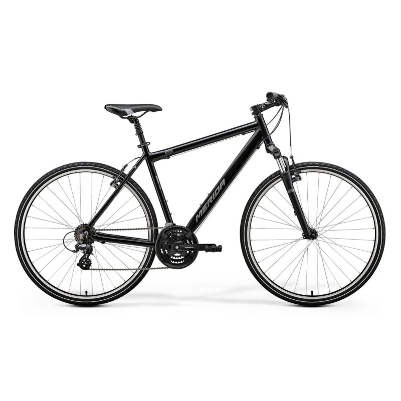 Merida Crossway 10-V Se I1 M-L Fekete Ezüst