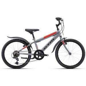 CTM Scooby 1.0 20 matt szürke neon piros