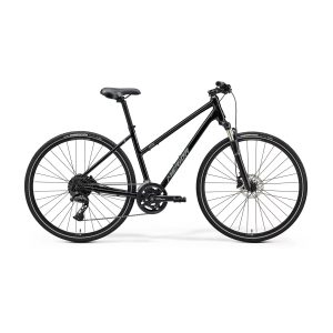 Merida Crossway 300 III2 Cross Trekking Kerékpár – Fényes Fekete L
